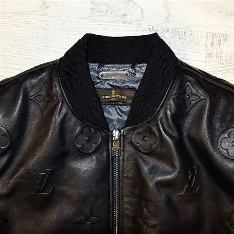 lv jacket leather|louis vuitton men's leather jacket.